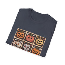 Load image into Gallery viewer, Halloween Pumpkin Patch T-Shirt | Unisex Softstyle Tee, Spooky Season Apparel, Fall Festival Shirt, Trick or Treat Outfit, Halloween Gift
