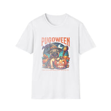 Load image into Gallery viewer, Funny Quote Halloween Pug Unisex Softstyle T-Shirt, Cute Pug Tee, Halloween Dog Shirt, Funny Halloween Quote Top, Pug Lover Gift