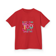 Load image into Gallery viewer, Kids Heavy Cotton™ Tee: Little Miss Smarty, Fun Gift for Little Girls, Back to School Shirt, Birthday Present, Cute Kids Clothing