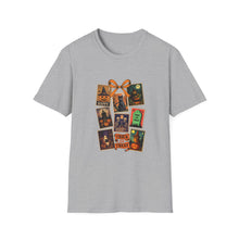 Load image into Gallery viewer, Halloween-Themed Unisex Softstyle T-Shirt, Spooky Graphic Tee, Trick or Treat Shirt, Fall Festival Apparel, Ghostly Vibe Wear