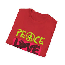 Load image into Gallery viewer, Peace Love Empathy T-Shirt, Unisex Graphic Tee for Everyday Wear, Perfect for Kindness Day, Gift for Friends, Casual Comfort Shirt