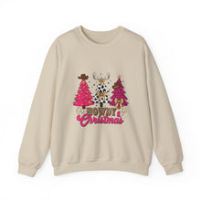 Load image into Gallery viewer, Festive Holiday Sweatshirt, Cozy Christmas Apparel, Unisex Crewneck, Cute Gift for Her/Him, Winter Wardrobe Essential, Seasonal Fashion