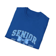 Load image into Gallery viewer, Senior T-Shirt, Graduation Gift, Class of 2026, Unisex Tee, Softstyle Shirt, Senior Year Celebration, Proud Graduate Merch