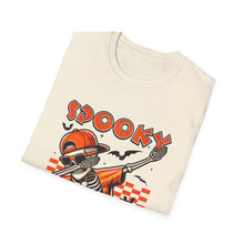 Load image into Gallery viewer, Halloween Skeleton T-Shirt, Spooky Season Tee, Unisex Softstyle Shirt, Fall Fashion, Halloween Costume Top