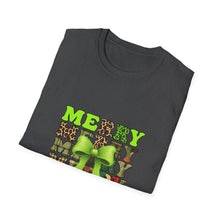 Load image into Gallery viewer, Merry Christmas Unisex T-Shirt, Holiday Apparel, Festive Tee, Gift for Her/Him, Christmas Party Shirt