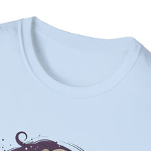 Load image into Gallery viewer, Halloween Rebel Skull Tee, Unisex T-Shirt, Softstyle Graphic Shirt, Halloween Costume, Fall Apparel, Gift for Him/Her