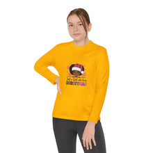 Load image into Gallery viewer, Christmas Kids Long Sleeve Tee, Just A Girl Who Loves Holiday Shirt, Children's Gift, Festive Youth Top, Winter Apparel