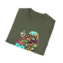 Load image into Gallery viewer, Funny Skull Quotes Unisex Softstyle T-Shirt, Do what makes you Happy, Graphic Tee, Sarcastic Shirt, Gift for Skull Lovers, Halloween Shirt