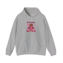 Load image into Gallery viewer, Breast Cancer Survivor Hoodie, Empowerment Sweatshirt, Supportive Gift, Unisex Hooded Sweatshirt, Cancer Awareness Apparel