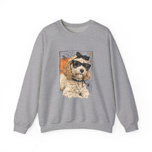Load image into Gallery viewer, Fall Ready Dog Lover Sweatshirt, Cute Pet Apparel, Halloween Crewneck, Cozy Graphic Sweatshirt, Gift for Dog Parents, Unisex Dog Sweatshirt