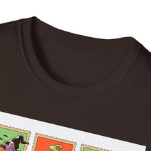 Load image into Gallery viewer, Halloween Themed T-Shirt, Unisex Softstyle Tee for Fall, Trick or Treat Shirt, Spooky Casual Wear, Halloween Party Apparel