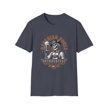 Load image into Gallery viewer, Rustic Skeleton T-Shirt, Graphic Tee for Day of the Dead, Casual Wear, Unique Gift, Halloween Shirt