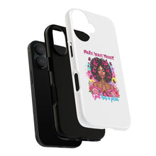 Load image into Gallery viewer, Inspirational Phone Case, Pray Wait Trust God Has a Plan, Spiritual Gift, Motivational Decor, Faith-Based Accessory