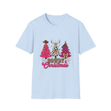 Load image into Gallery viewer, Howdy Christmas Unisex T-Shirt - Festive Apparel for Holiday Cheer, Christmas Gift, Family Gathering, Fun Party Shirt, Casual Wear