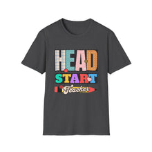 Load image into Gallery viewer, Head Start Teacher T-Shirt, Unisex Softstyle Shirt, Teacher Gift, Back to School T-Shirt, Classroom Outfit, Educational Apparel