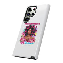 Load image into Gallery viewer, Inspirational Phone Case, Pray Wait Trust God Has a Plan, Spiritual Gift, Motivational Decor, Faith-Based Accessory