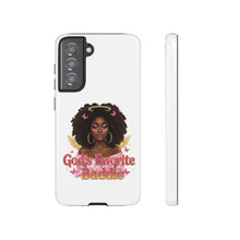 Load image into Gallery viewer, Tough Cases, Phone Case with God's Favorite Baddie, Durable Phone Case, Protective Phone Cover, Unique Cell Phone Case, Fun Phone