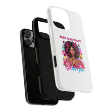 Load image into Gallery viewer, Inspirational Phone Case, Pray Wait Trust God Has a Plan, Spiritual Gift, Motivational Decor, Faith-Based Accessory