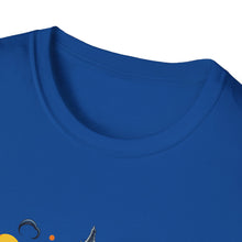 Load image into Gallery viewer, Funny Halloween T-Shirts, Haunted House Unisex Softstyle Tee - Spooky Costume Apparel, Scary Ghost Graphic Shirt, Trick or Treat Clothes,
