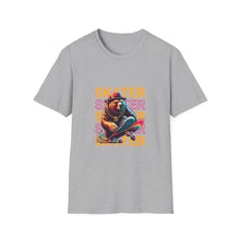 Load image into Gallery viewer, Retro Skater Unisex T-Shirt - Perfect for Skate Lovers, Streetwear, Casual Wear, Gift for Him/Her, Summer Fashion