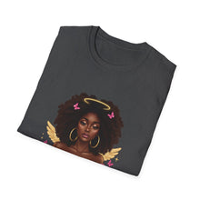 Load image into Gallery viewer, Gods Favorite Baddie Unisex T-Shirt, African American Woman Tee, Black Princess Shirt, Black History Gift, Self Love Apparel