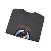 Load image into Gallery viewer, Crow Night Halloween Crewneck Sweatshirt | Unisex Sweatshirt for Fall, Halloween Spirit, Cozy Autumn Vibes, Perfect Gift