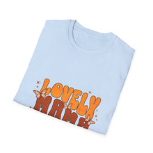 Load image into Gallery viewer, Lovely Mama Floral T-Shirt, Softstyle Tee, Gift for Mothers, Fun Family Top, Cute Mama Apparel, Spring Fashion