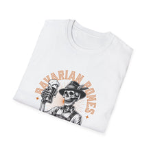 Load image into Gallery viewer, Rustic Skeleton T-Shirt, Graphic Tee for Day of the Dead, Casual Wear, Unique Gift, Halloween Shirt