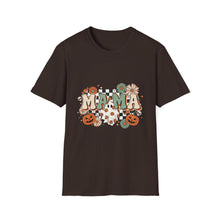 Load image into Gallery viewer, Fall Themed Mama T-Shirt, Halloween Shirt, Unisex Tee, Gift for Mom, Autumn Fashion