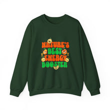 Load image into Gallery viewer, Nature's Best Energy Booster Sweatshirt | Comfortable Unisex Crewneck | Perfect Gift for Nature Lovers | Cozy Fall Apparel