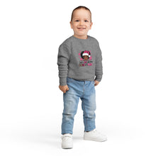 Load image into Gallery viewer, Christmas Toddler Sweatshirt, Festive Kids Apparel, Holiday Gift, Cute Girl Sweater, Winter Wear, Toddler Christmas Jumper, Christmas