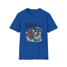 Load image into Gallery viewer, Hell Parade Graphic Tee, Unisex T-Shirt, Halloween Shirt, Spooky Vibe Apparel, Fun Shirt for Party, Casual Wear, Unique Gift