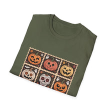 Load image into Gallery viewer, Halloween Pumpkin Patch T-Shirt | Unisex Softstyle Tee, Spooky Season Apparel, Fall Festival Shirt, Trick or Treat Outfit, Halloween Gift