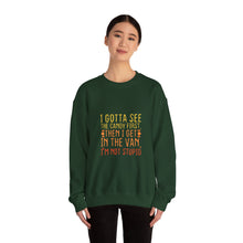 Load image into Gallery viewer, Fun Halloween Sweatshirt, Unisex Heavy Blend™, Comfortable Crewneck, Fall Fashion, Candy Lover's Gift, Funny Quotes Apparel