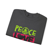 Load image into Gallery viewer, Peace Love Empathy Sweatshirt | Unisex Cozy Crewneck | Inspirational Gift | Casual Wear | Everyday Comfort