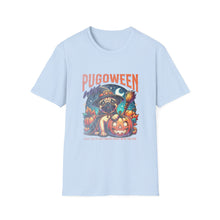 Load image into Gallery viewer, Funny Quote Halloween Pug Unisex Softstyle T-Shirt, Cute Pug Tee, Halloween Dog Shirt, Funny Halloween Quote Top, Pug Lover Gift