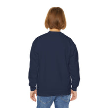 Load image into Gallery viewer, Kids Crewneck Sweatshirt - Little Miss Smarty Design, Perfect Gift for Students, Birthday, Back to School, Cute & Cozy