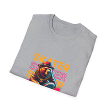 Load image into Gallery viewer, Retro Skater Unisex T-Shirt - Perfect for Skate Lovers, Streetwear, Casual Wear, Gift for Him/Her, Summer Fashion