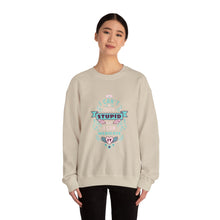 Load image into Gallery viewer, Humorous Sweatshirt for Stress Relief, Gift for Friends, Cozy Crewneck, Fun Winter Wear, Casual Humor Merch, Great for Self-Care Days