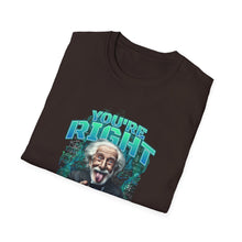 Load image into Gallery viewer, Genius Quote T-Shirt, Unisex Softstyle Tee, Fun Gift for Nerds, Motivational Shirt, Perfect for Birthdays, Casual Wear, Geeky Humor