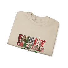 Load image into Gallery viewer, Festive Family Christmas Sweatshirt - Perfect for Holiday Gatherings, Family Photos, Gift, Cozy Wear, 2025 Style