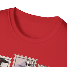 Load image into Gallery viewer, Literary Cat Lover T-Shirt, Fun Gift for Book Lovers, Cozy Reading Tee, Perfect for Birthdays, Cat-Themed Casual Wear