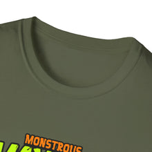 Load image into Gallery viewer, Monstrous Mayhem Unisex Softstyle T-Shirt, Graphic Tee, Halloween Costume, Gift for Gamers, Casual Wear, Fun T-Shirt