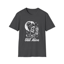 Load image into Gallery viewer, Gothic Skull T-Shirt, Edgy Casual Tee, Halloween Apparel, Unisex Graphic Shirt, Alternative Fashion, Spooky Style