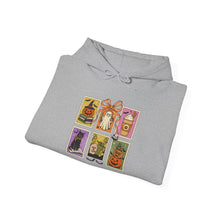 Load image into Gallery viewer, Cozy Halloween Sweatshirt, Unisex Heavy Blend Hoodie for Fall, Festival Wear, Spooky Season Gift, Casual Autumn Apparel