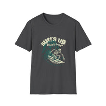 Load image into Gallery viewer, Surf's Up Unisex Softstyle T-Shirt, Beach Vibe Apparel, Summer Wardrobe Essential, Gift for Surfers, Casual Tee