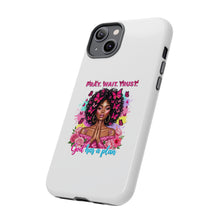 Load image into Gallery viewer, Inspirational Phone Case, Pray Wait Trust God Has a Plan, Spiritual Gift, Motivational Decor, Faith-Based Accessory