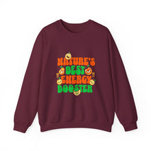 Load image into Gallery viewer, Nature's Best Energy Booster Sweatshirt | Comfortable Unisex Crewneck | Perfect Gift for Nature Lovers | Cozy Fall Apparel
