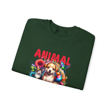 Load image into Gallery viewer, Animal Lovers Crewneck Sweatshirt | Cute Pet Sweatshirt, Gift for Dog Owners, Animal Lover Apparel, Cozy Sweatshirt