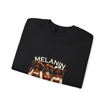 Load image into Gallery viewer, Melanin Magic Sweatshirt - Celebrating Diversity, Perfect Gift for Friends, Cozy Layer, Unisex Fashion, Fall/Winter Wear